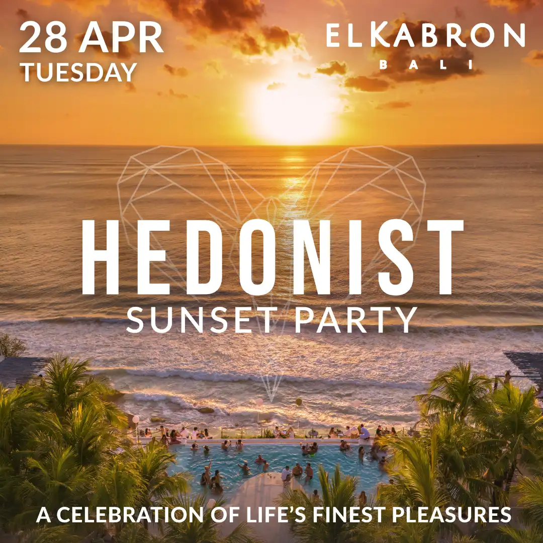 Event Hedonist Sunset Party - April- 8