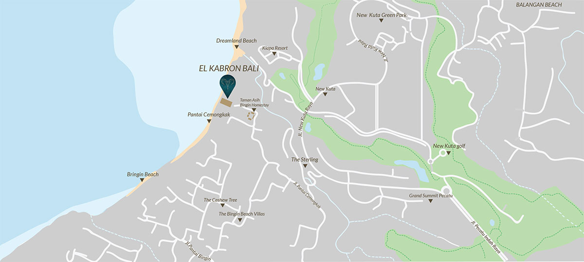 Location El Kabron Bali
